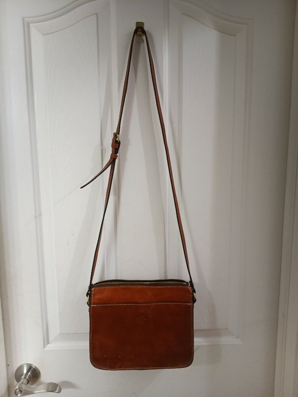 Patricia Nash leather crossbody bag
